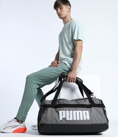 Resim PUMA Unisex Yetişkin PUMA CHALLENGER HEAT M S Bag Spor Çantası Medium Gray Heather X 