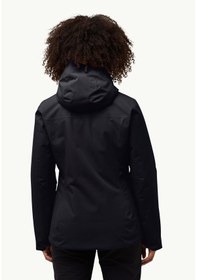 Resim Jack Wolfskin Wisper Su Geçirmez Kadın Mont-a61893 Siyah 