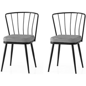 Resim Erezogullari_Mobilya Modern Mutfak Cafe Bahçe Sandalyesi Buse 2 Li Set 