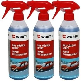 Resim Würth Buz Çözücü Sprey 500 ml. 3 adet HBV000009EECY 