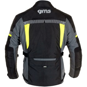 Resim Gms EVEREST 3'ü 1 arada Tur Ceketi - Black Anthracit Yellow 