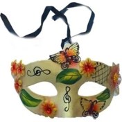 Resim Kırmızı Kelebek Parti Maskesi 