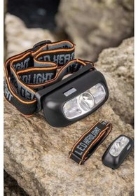 Resim Lvsqvr Kamp Lambası Led Işık Kafa Lambası Balıkçı Lambası Ayarlanabilir Çok Renkli 