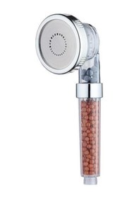 Resim Zmc Bilişim %50 Su Tasarruflu Ve Arıtmalı Doğal Taşlı Banyo El Duş Başlığı Çok Renkli 