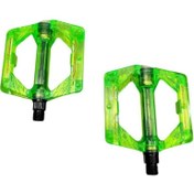 Resim PLASTİK ÇİVİLİ PLATFORM GENİŞ RENKLİ Bisiklet Pedalı 