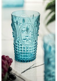 Resim Akrilik Aquamarin Tekli Uzun Bardak & Su Meşrubat Bardağı 750 Ml Büyük Boy & Cam Değildir Diğer 