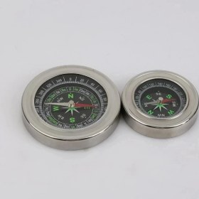 Resim Yuvarlak Metal Kasa Dayanıklı Pusula 80MM 