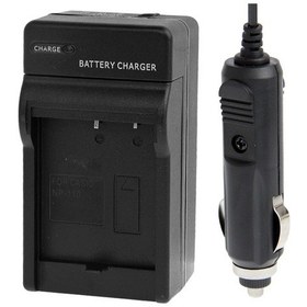 Resim Sones Casio Np-130 Siyah İçin Dijital Kamera Pil Araç Şarj Cihazı 