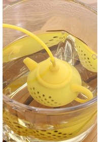 Resim Markafox Çaydanlık Tasarımlı Çay Demleme Süzgeçi Şık Görünümlü Minik Süzgeci 1450 