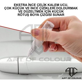 Resim Art Of Colour Audi LY7L/G5 Agate Gri Met. - Agate Grey Met. Rötuş Kalemi 