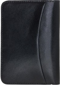 Resim Bloominbag Bloomledger Cosmic Cosmos Hakiki Deri Bifold Cüzdan Siyah 