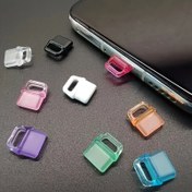 Resim USB-C Cihazlar için 12 Silikon Toz Tıkaçları, Evrensel Type-C Port Koruyucu, Su Geçirmez Şarj Portu Kapağı, Mobil Telefonlar, Dizüstü Bilgisayarlar, Tabletler için Uygun 