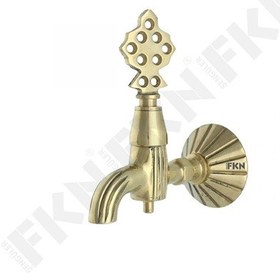Resim Fkn Lüx Klasik Sarı Osmanlı Musluk 