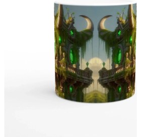 Resim Boğa Burcu Baskılı Kahve Kupası - Burçlar Krallığı Şatosu Vs3 