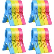 Resim Büyük Mandallar 16 Parça Havlu Klipsleri Çamaşır Plaj Havlusu Aksesuarları B 