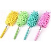 Resim Ronanna Teleskopik Mikrofiber Pratik Uzayabilen Toz Alma Fırçası Aparatı 