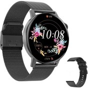 Resim Bunnys Huawei P20 Pro Uyumlu Akıllı Saat Mini Kadınlar İçin Konuşma Özellikli Mini Smart Watch 