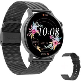 Resim Bunnys Xiaomi Mi 11 Uyumlu Akıllı Saat Mini Kadınlar İçin Konuşma Özellikli Mini Smart Watch 