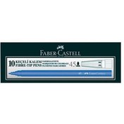 Resim Faber-Castell Mavi Keçeli Boya Kalemi 10lu 5061 155001 