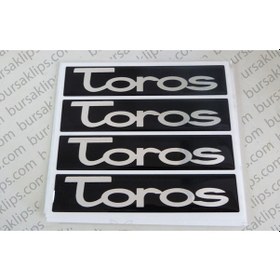 Resim Renault R12 Toros Yazi Yeni Tip (1 Adet) 484691901 