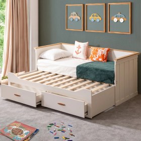 Resim Setay Likya Divan Karyola Çekmeceli Açılır Çift Kişilik Karyola + Soft Yatak 