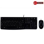 Resim Logıtech Mk120, 920-002560, Usb Kablolu, Türkçe Q, Klavye Mouse Set Diğer 