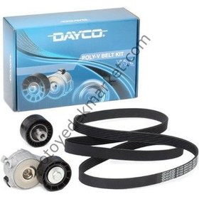 Resim Citroen C5 (2004-2010) 1.6 Hdi Alternatör Kütüklü Kayış Seti (Dayco) 