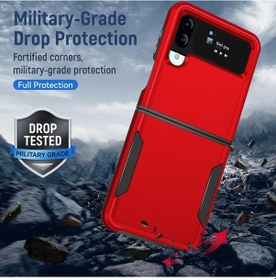 Resim Yeşil Damla Koruma Mat Katlanır Kapak Kılıf Samsung Galaxy Uyumlu Z Flip 4 5g Flip4 Zflip4 Olmayan Parmak İzi Coque Samsung Z Flip 4 