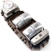 Resim MERCEDES S205 C200 2015-2018 CAM AÇMA DÜĞMESİ KAHVERENGİ 