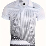 Resim Nefes Alabilen Düzenli Kesim Golf Gömleği, Erkekler için Yaz için Rahat V-Yaka T-Shirt Kısa Kollu, Erkek Giyim 