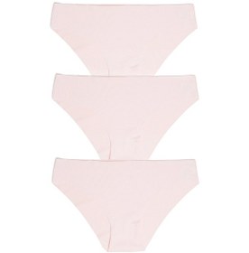 Resim Parlingerie 3lü Lazer Kesim Külot Pudra 