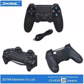 Resim Dobe Playstation 4 Uyumlu Kablosuz Oyun Kolu Siyah - Tp4-883 