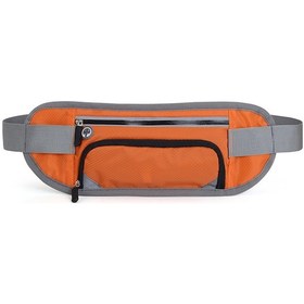 Resim Reedark Koşu Ve Spor İçin Su Mataralı Hafif Bel Çantası - Outdoor Aktiviteler Turuncu 