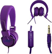 Resim PH26 Casque Audio Stéréo Violet Ekstra Bas Temizle Ses ile Mikro + Uzaktan Kumanda LG G Pad 8.3 Google Play tarafından 