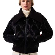 Resim Perfect Moment Carving Down Kadın Siyah Kayak Ceketi 