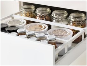 Resim Ankastre fırın dolabı, BODBYN kırık beyaz, 60x60 cm 