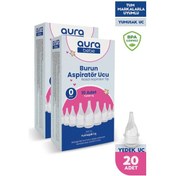 Resim Nazal Burun Aspiratörü Yedek Uç 20 Adet 