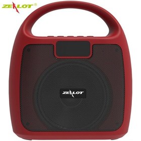 Resim Youmex Taşınabilir Kablosuz Hoparlör Ve Radyo - Zealot S42 Kırmızı, 3000mah Pil 