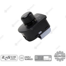 Resim Volkswagen Passat Dikiz Ayna Ayar Düğmesi Anahtarı 1996-2004 