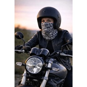 Resim Colizon Unisex Motosiklet Maskesi Bandana - Uv Korumalı Termal Outdoor Boyunluk-Buff 
