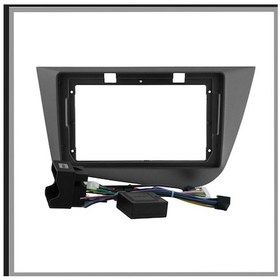 Resim Govimaks Seat Altea 2004-2014/toledo 2006-2009 Uyumlu 9 Inc Füme Androıd Multimedya Çerçevesi-soket-canbus 