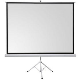 Resim Everest TPP-200, 200x200, TRIPOD, PROJEKSİYON PERDESİ, Arkası Siyah Fonlu, Taşınabilir Ayaklı Model 
