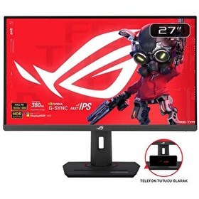 Resim Asus ROG Strix XG279CNS 27" 0.3 MS 380 Hz FHD Adaptive Sync Fast IPS Pivot Oyuncu Monitörü 