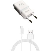 Resim Royaleks Android Type-C Uçlu Hızlı Şarj Aleti 3.1A 1 Metre Kablolu Hızlı Şarj Cihazı Royaleks Android Type-C Uçlu Hızlı Şarj Aleti 3.1A 1 Metre Kablolu Hızlı Şarj Cihazı