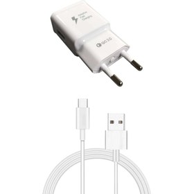 Resim Royaleks Android Type-C Uçlu Hızlı Şarj Aleti 3.1A 1 Metre Kablolu Hızlı Şarj Cihazı 