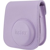 Resim Fujifilm Instax Mini 11 Lila Deri Çanta 