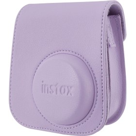 Resim Fujifilm Instax Mini 11 Lila Deri Çanta 