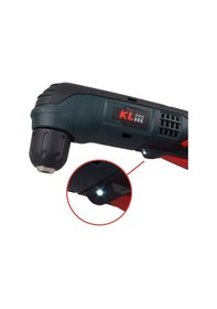 Resim Klpro KLDAM1020 10.8V 2.0 Ah Li-ion Çift Akülü Darbesiz Dik Açılı Matkap Vidalama 
