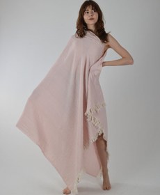 Resim Pudra Pembe Müslin Peştemal 