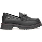 Resim Mammamia D25ka-3195 Kadın Loafer Deri Ayakkabı Siyah 